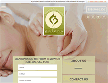 Tablet Screenshot of acufertility.com